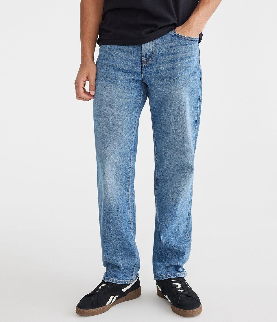 aéropostale Loose Straight Jean medium wash