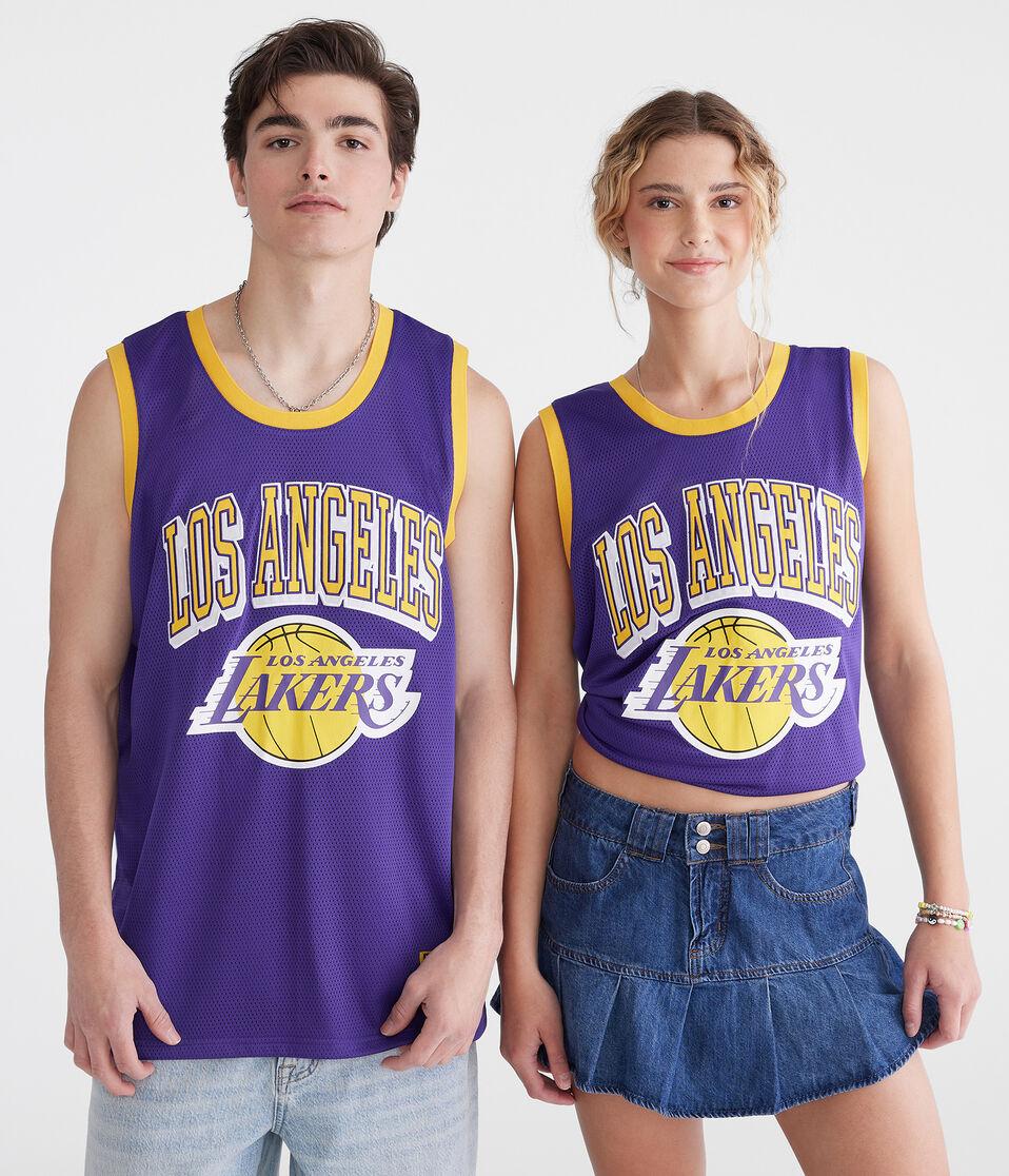 aéropostale Los Angeles Lakers Mesh Tank purple