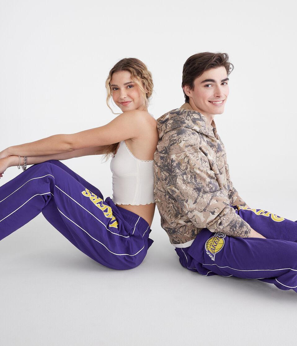Aéropostale Los Angeles Lakers Track Pants Purple