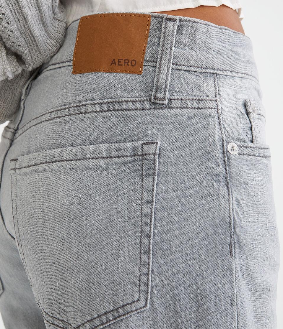 Aéropostale Low-Rise Baggy Jean Grey Wash