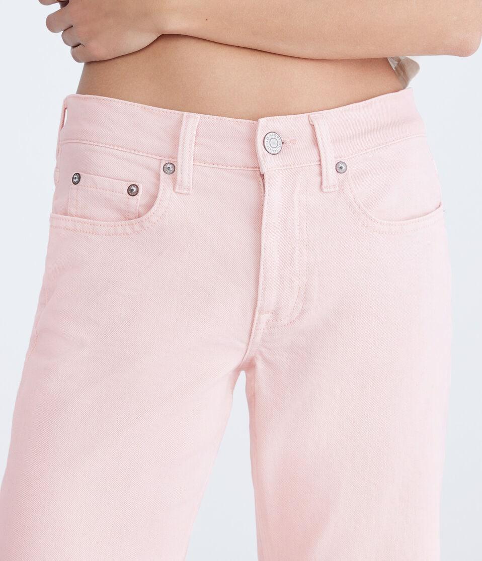 Aéropostale Low-Rise Baggy Jean Pink