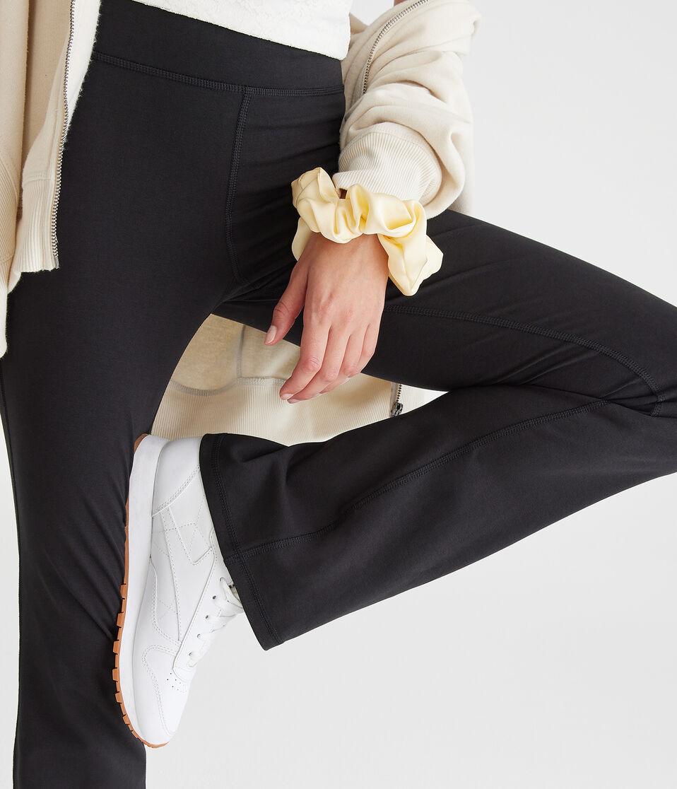 Aéropostale Low-Rise Bootcut Leggings Black Fox