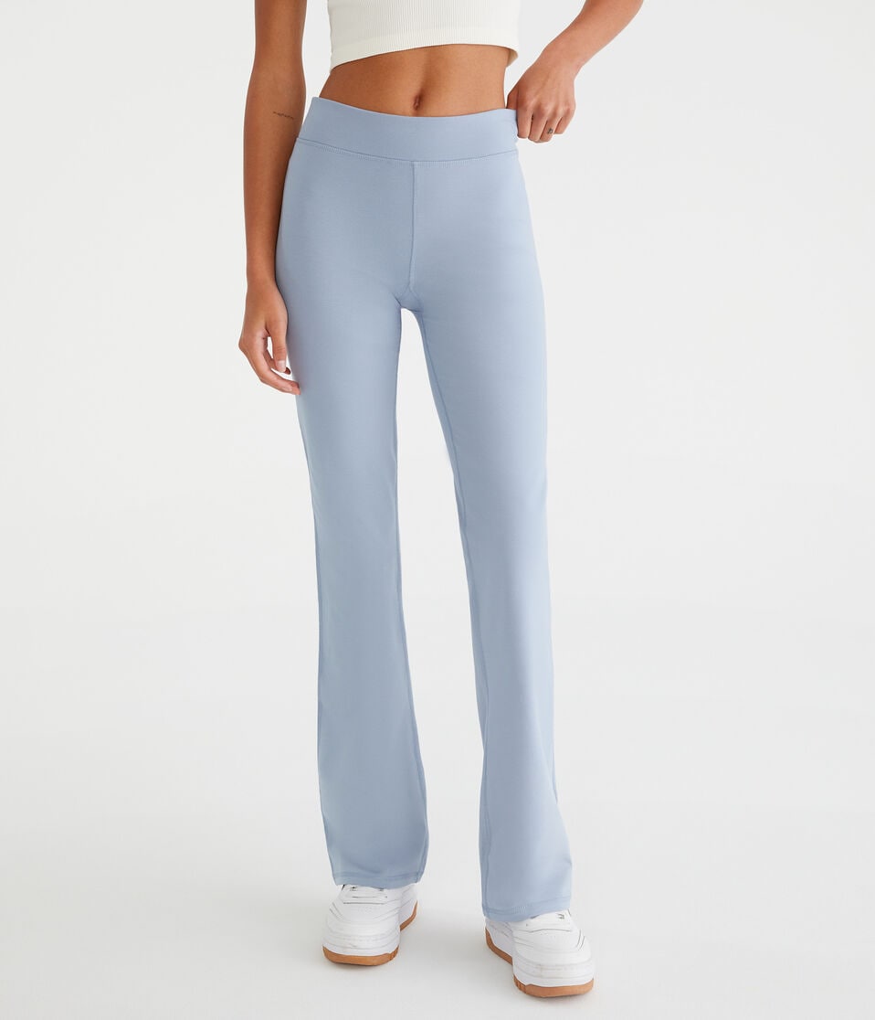 aéropostale Low-Rise Bootcut Leggings royal blue