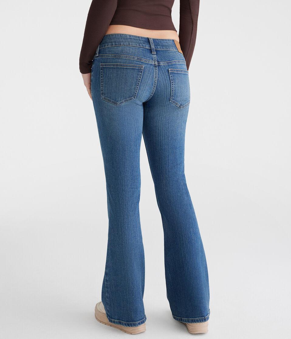 Aéropostale Low-Rise Flare Jean Dark Wash