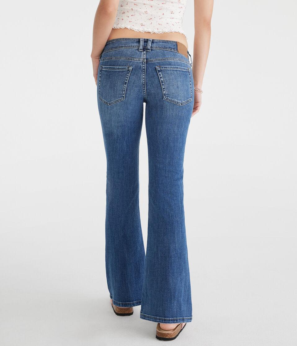 Aéropostale Low-Rise Flare Jean Dark Wash