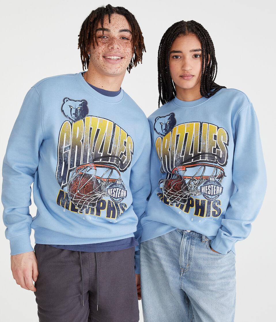 aéropostale Memphis Grizzlies Crew Sweatshirt blue