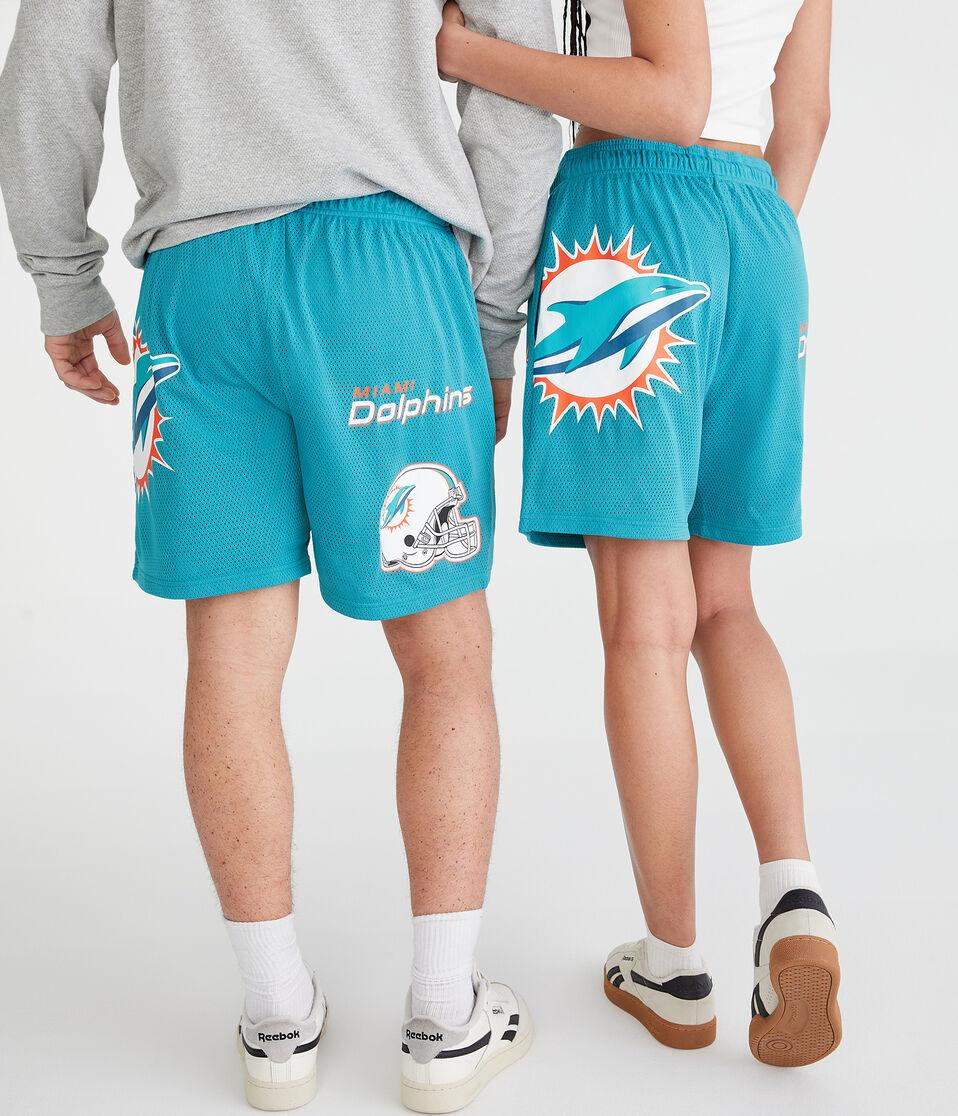 Aéropostale Miami Dolphins Mesh Shorts 6" Teal