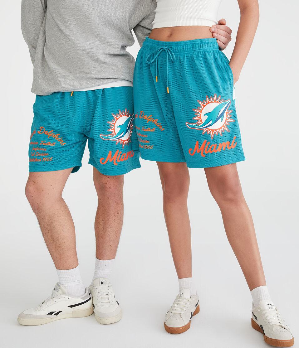 aéropostale Miami Dolphins Mesh Shorts 6" teal