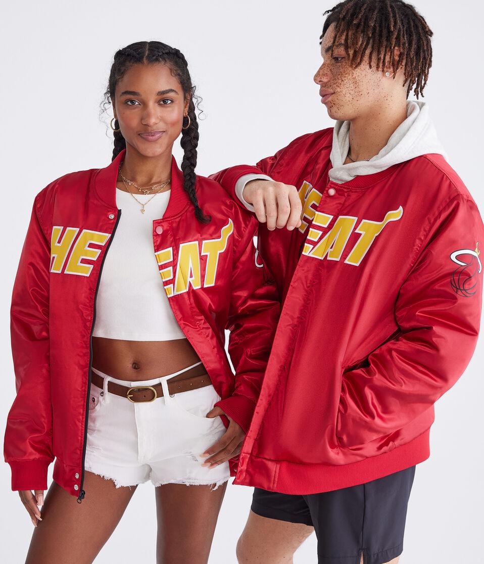 Aéropostale Miami Heat Bomber Jacket Red