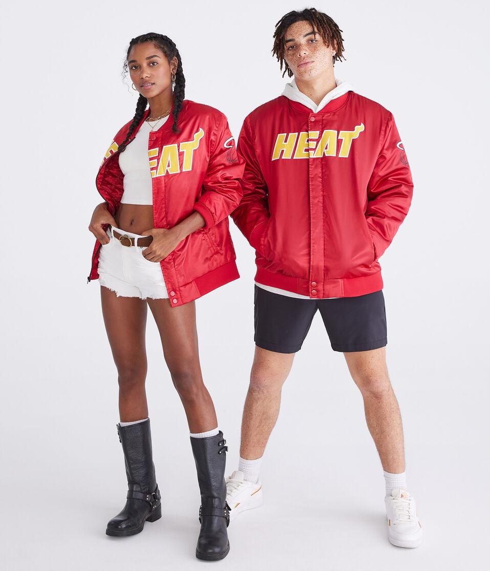 Aéropostale Miami Heat Bomber Jacket Red