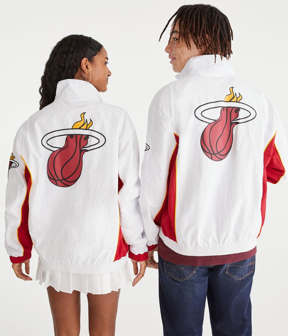Aéropostale Miami Heat Full-Zip Track Jacket White