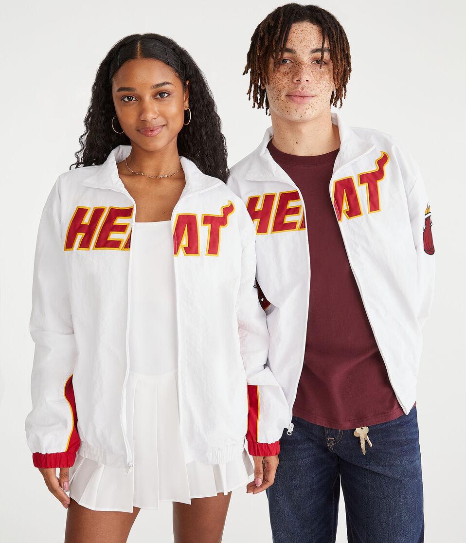 Aéropostale Miami Heat Full-Zip Track Jacket White