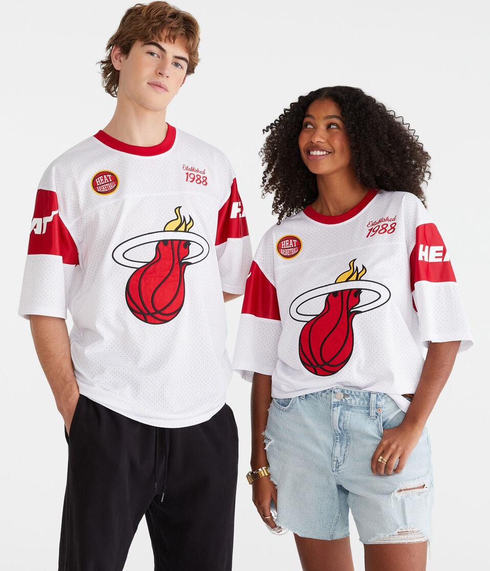 aéropostale Miami Heat Mesh Top white