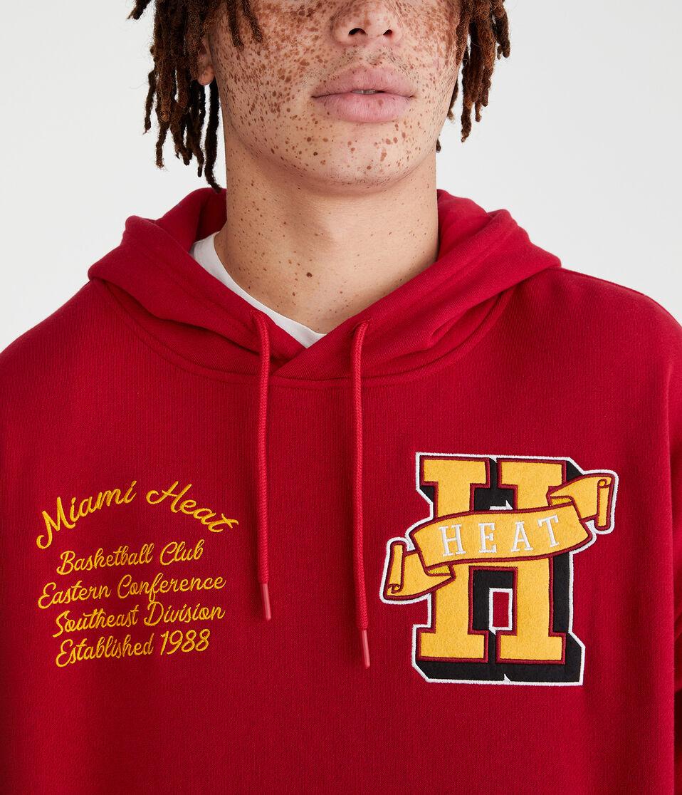 Aéropostale Miami Heat Pullover Hoodie Red