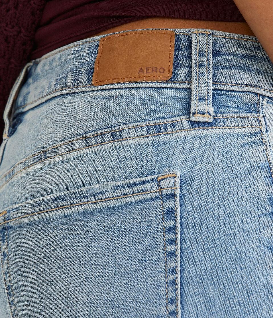 Aéropostale Mid-Rise Bootcut Jean Light Wash