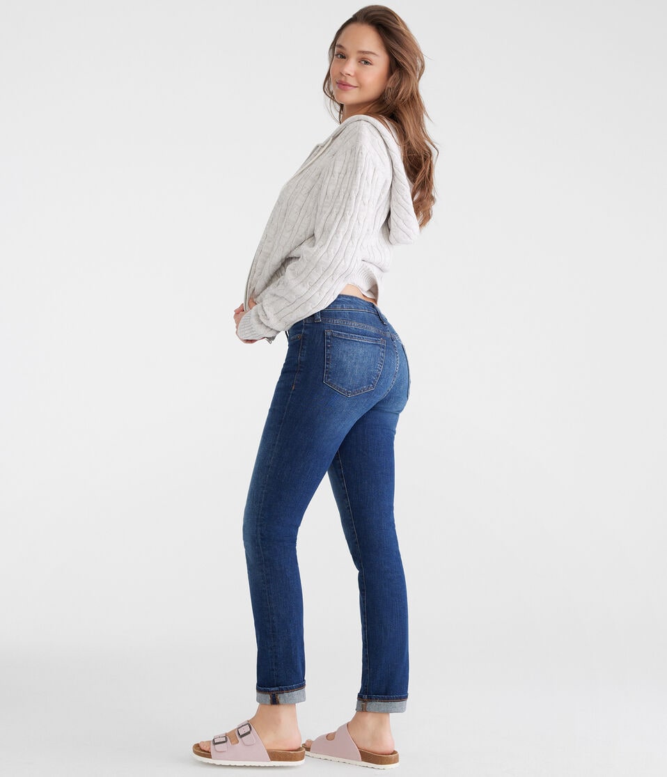 Aéropostale Mid-Rise Skinny Jean Dark Wash