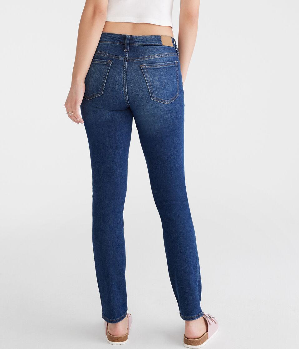 Aéropostale Mid-Rise Skinny Jean Dark Wash