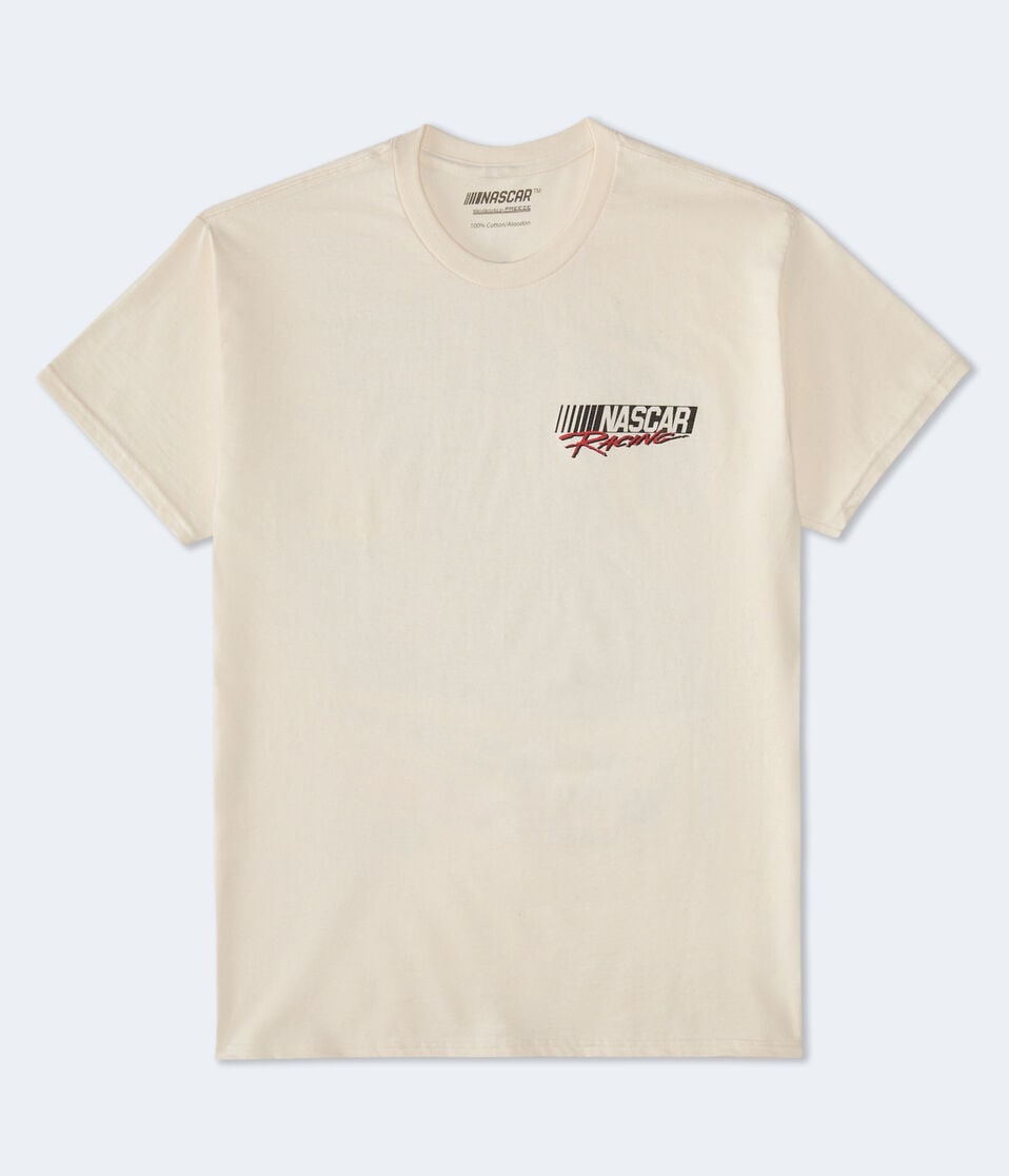 Aéropostale NASCAR Relaxed Graphic Tee Cream