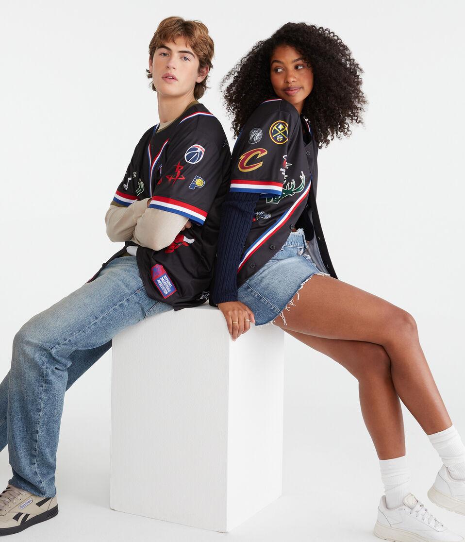 Aéropostale NBA Team Logos Top Black Fox