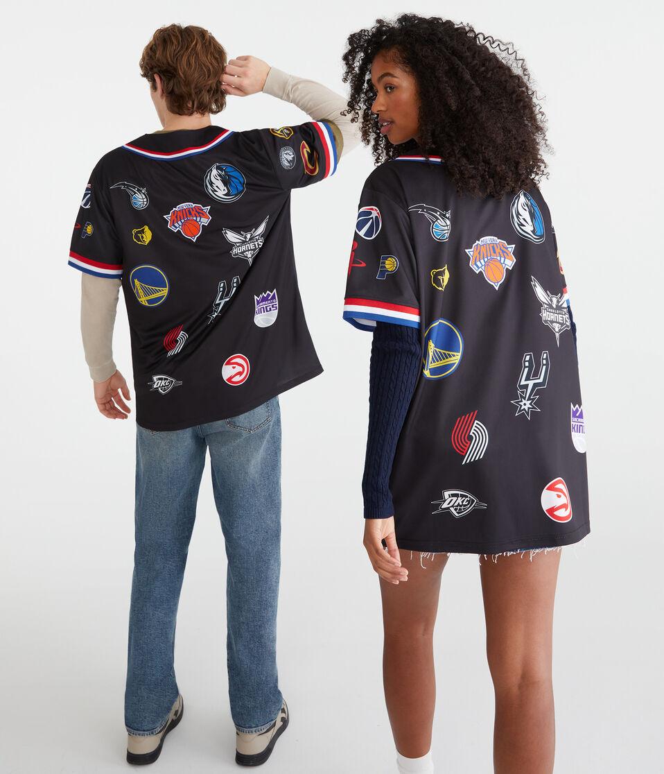 Aéropostale NBA Team Logos Top Black Fox