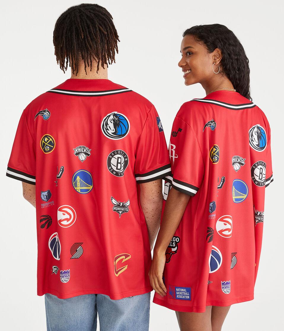 Aéropostale NBA Team Logos Top Red