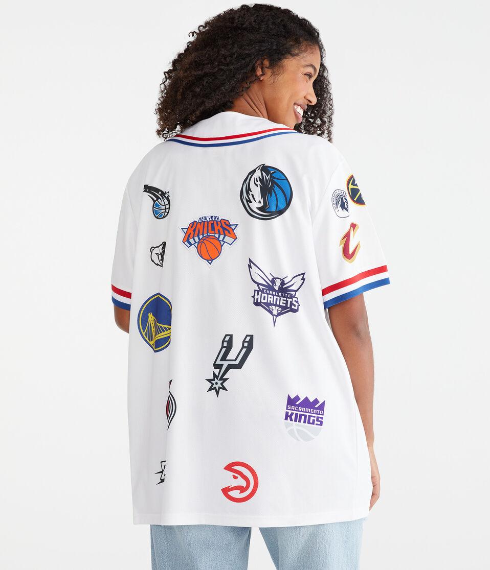 Aéropostale NBA Team Logos Top White