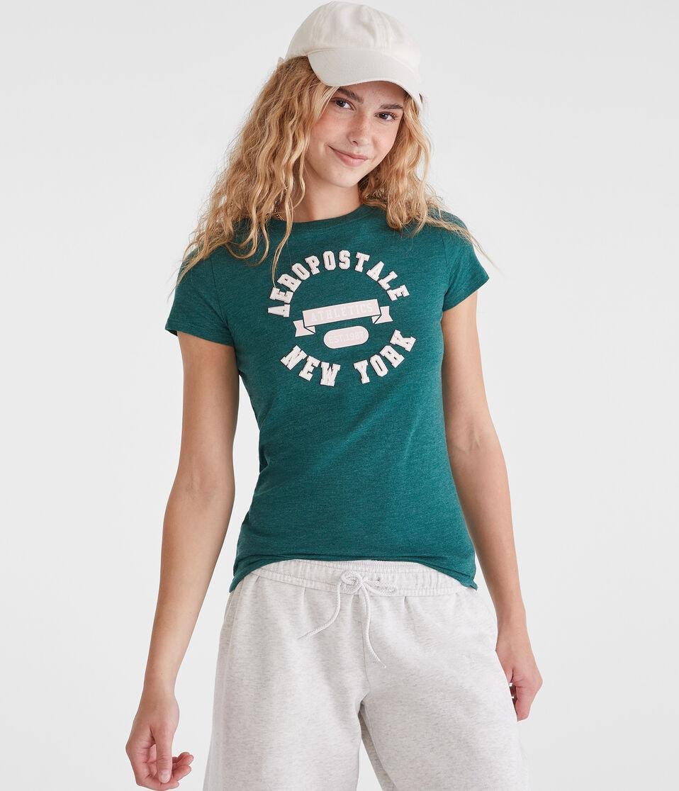 aéropostale Aeropostale New York Appliqué Graphic Tee dusty rosemary