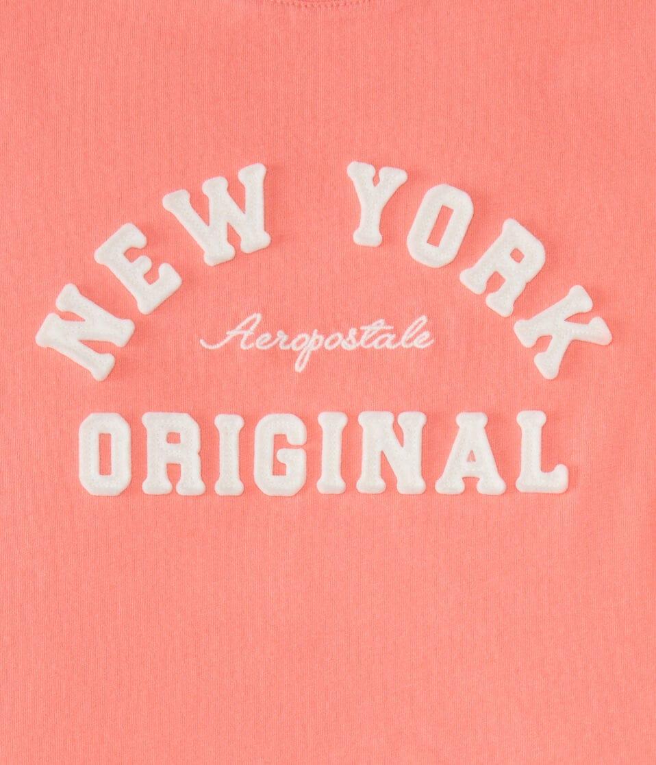 Aéropostale Aeropostale New York Arch Appliqué Graphic Tee Baby Pink
