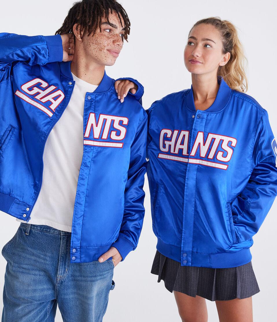 Aéropostale New York Giants Bomber Jacket Blue