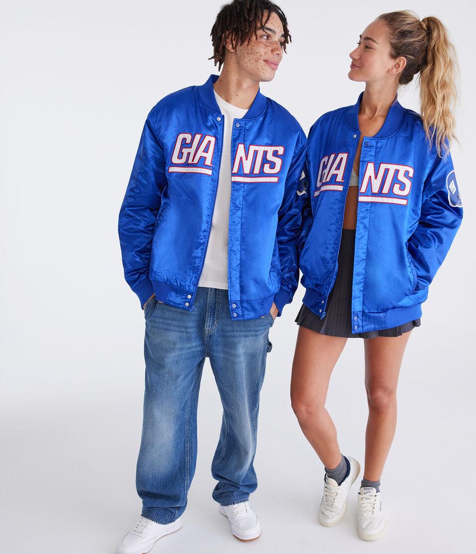 Aéropostale New York Giants Bomber Jacket Blue