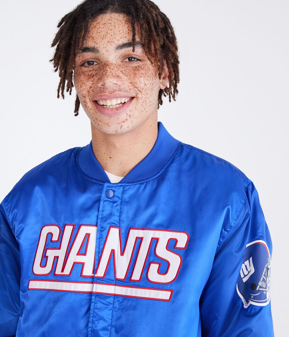 Aéropostale New York Giants Bomber Jacket Blue