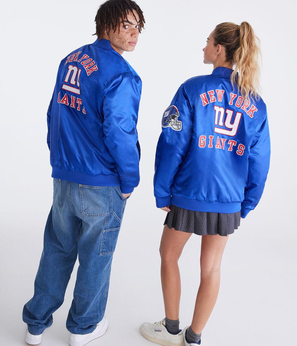 aéropostale New York Giants Bomber Jacket blue