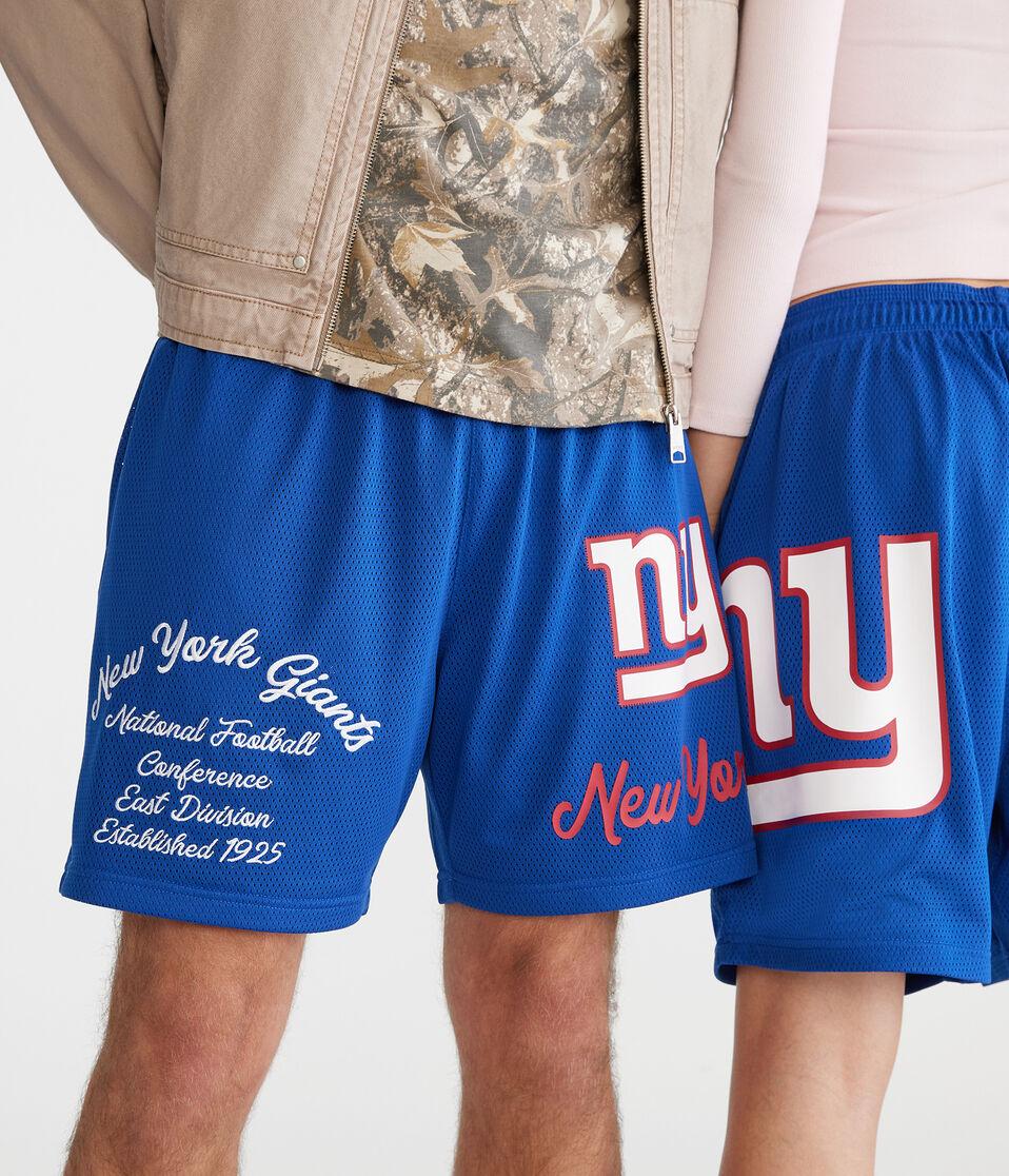 Aéropostale New York Giants Mesh Shorts 6" Blue