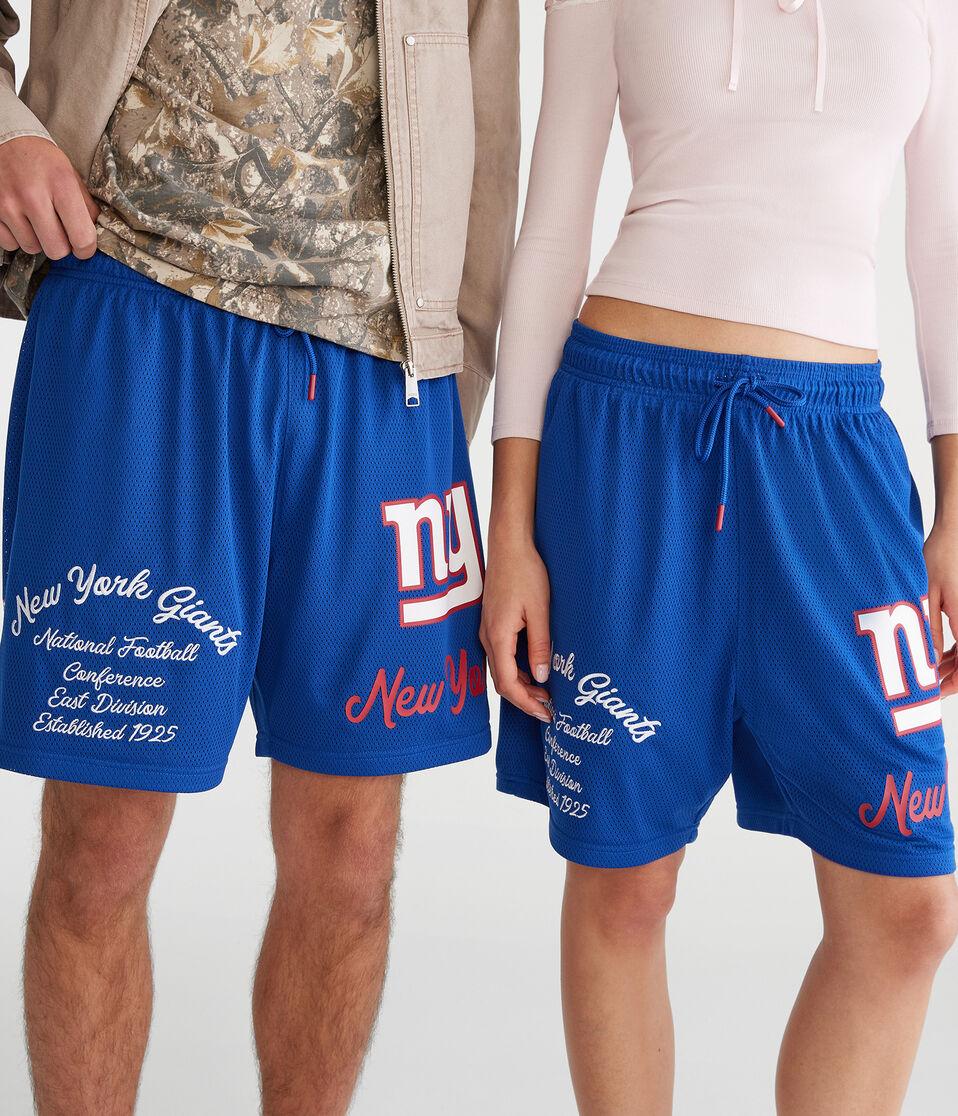 aéropostale New York Giants Mesh Shorts 6" blue
