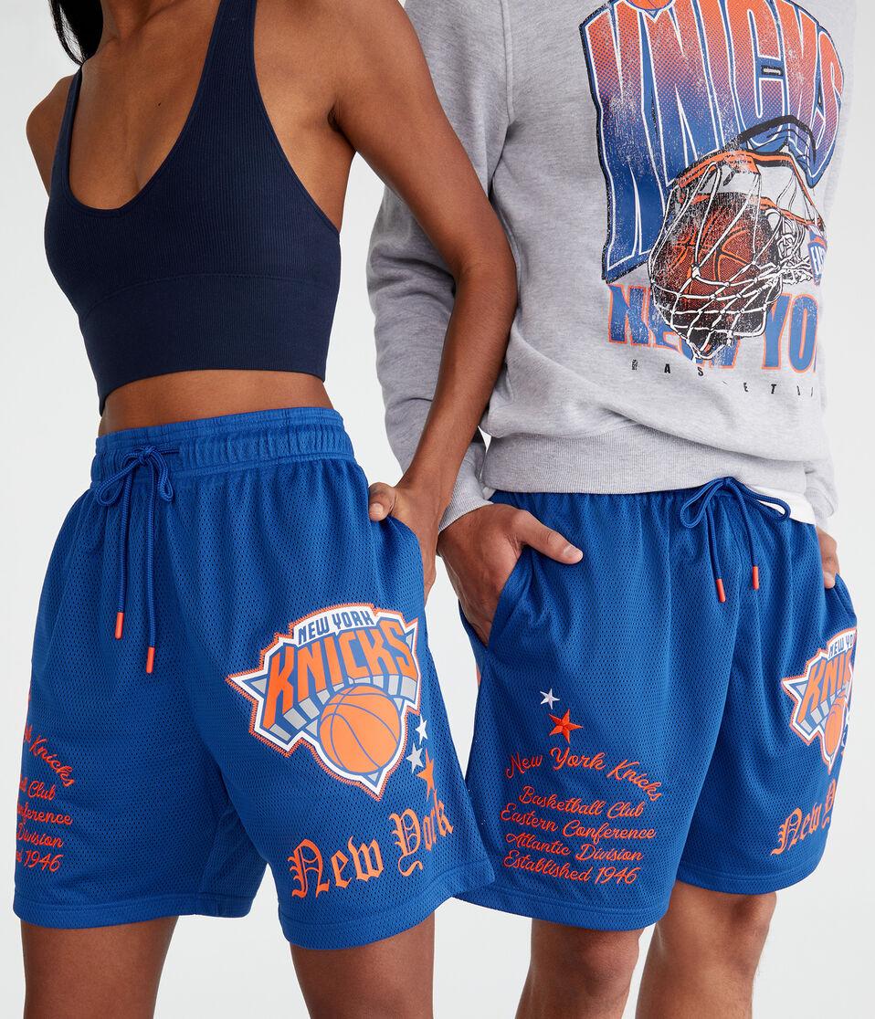 Aéropostale New York Knicks Mesh Shorts 6" Blue