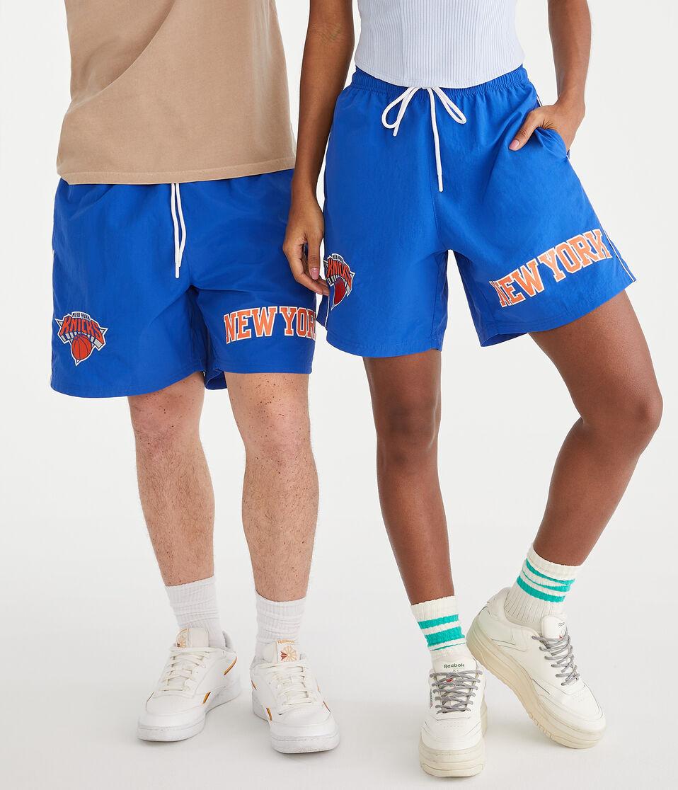 aéropostale New York Knicks Nylon Shorts 6.5" blue