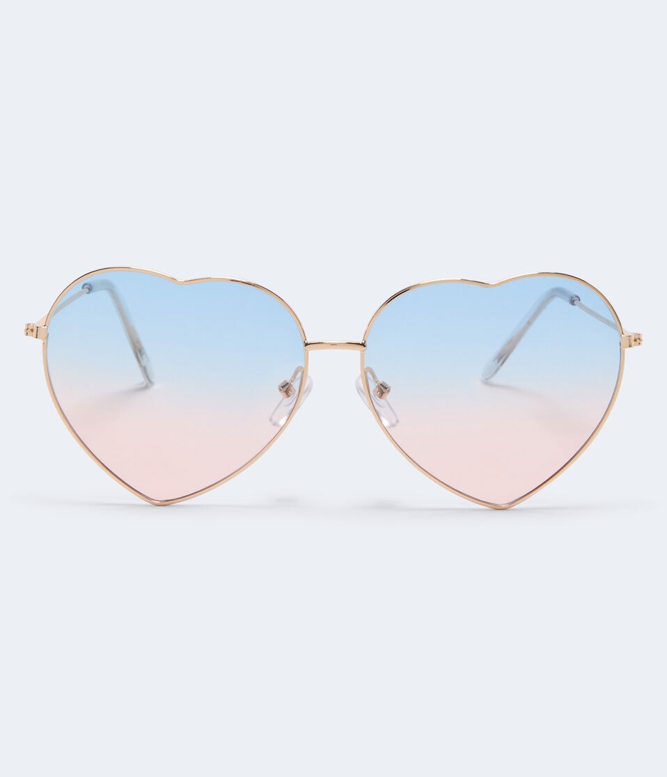 aéropostale Ombré Heart Sunglasses novelty