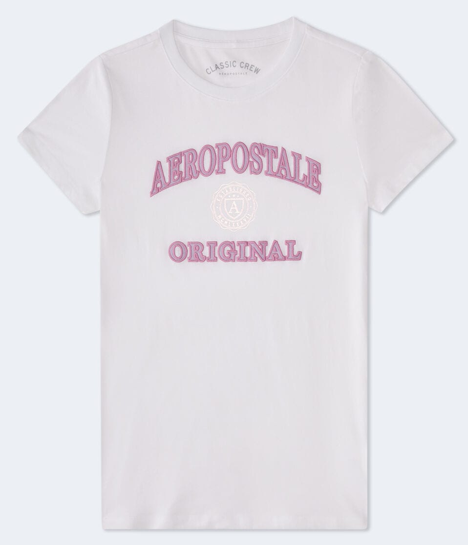 aéropostale Aeropostale Original Appliqué Graphic Tee bleach