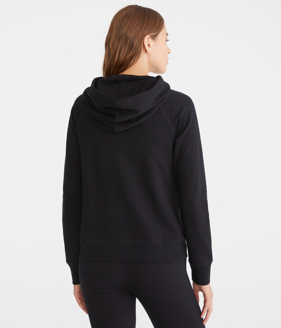 Aéropostale Aeropostale Original Brand Full-Zip Hoodie Black Fox