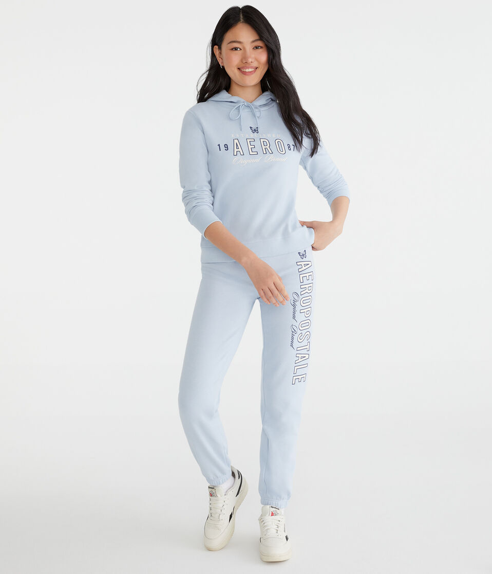 Aéropostale Aeropostale Original Brand Jogger Sweatpants Blue Haze