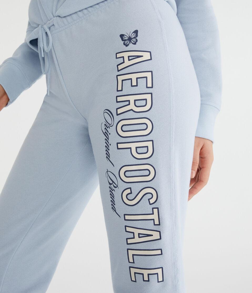 Aéropostale Aeropostale Original Brand Jogger Sweatpants Blue Haze