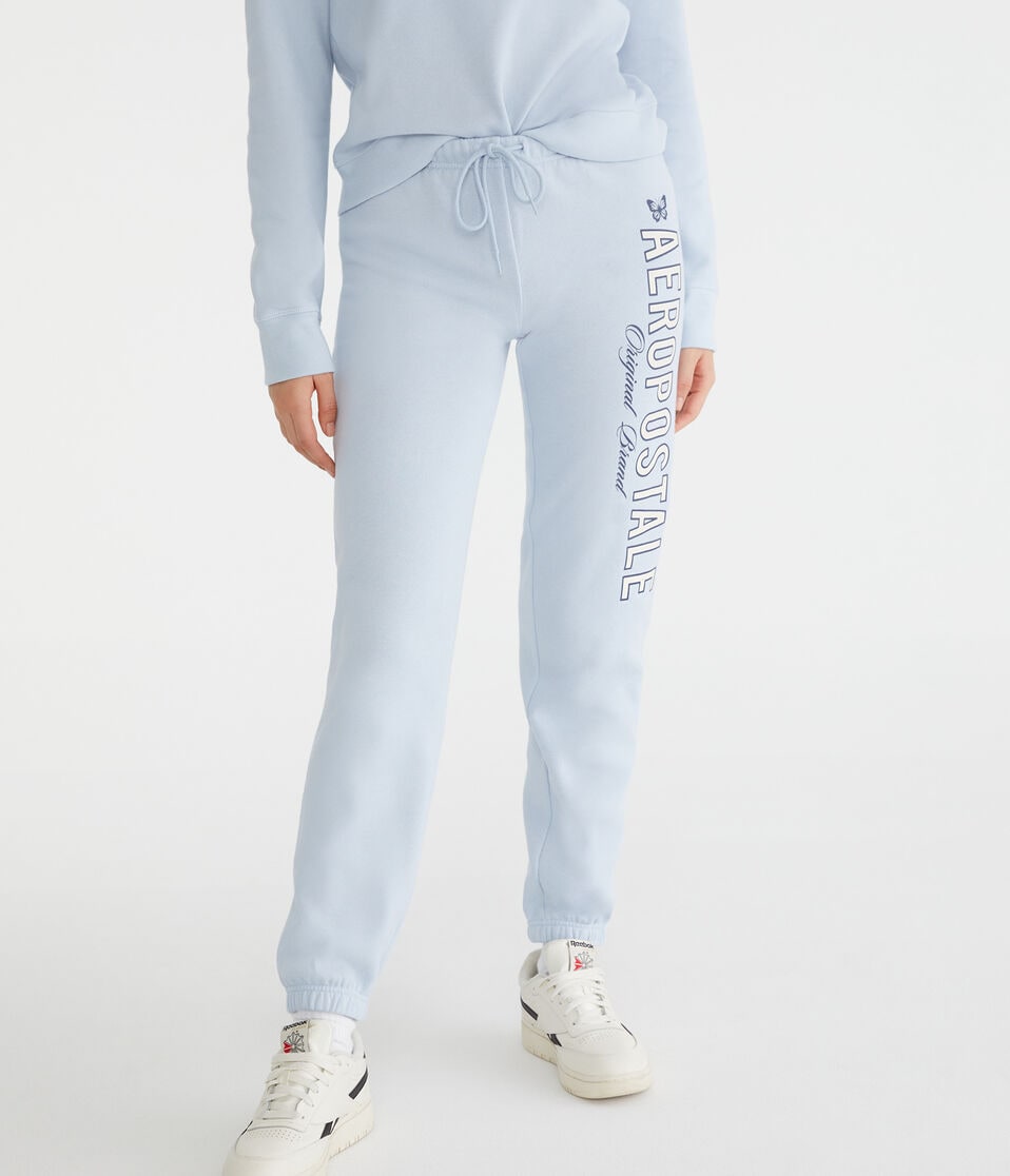 aéropostale Aeropostale Original Brand Jogger Sweatpants blue haze