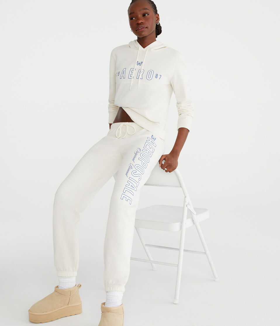Aéropostale Aeropostale Original Brand Jogger Sweatpants Nude