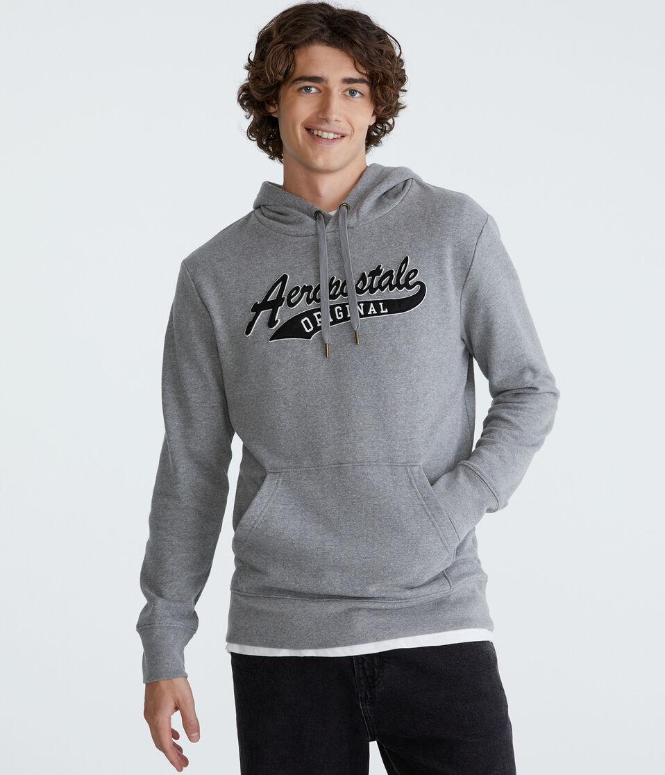 aéropostale Aeropostale Original Heritage Pullover Hoodie med hthr grey