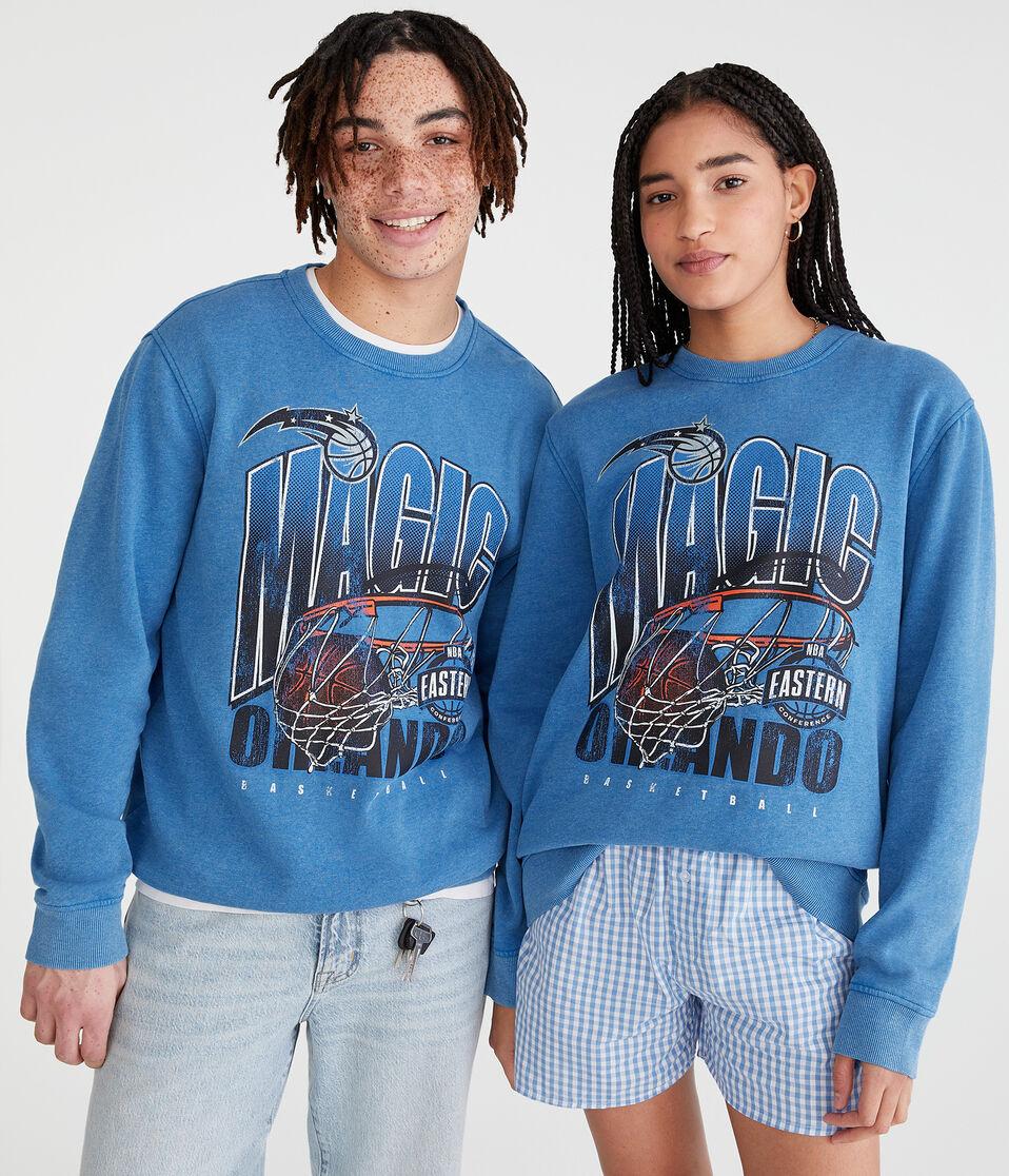 aéropostale Orlando Magic Crew Sweatshirt blue
