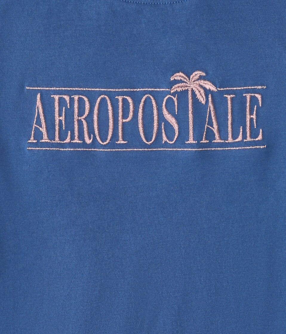Aéropostale Aeropostale Palm Tree Graphic Tee Indigo Ink