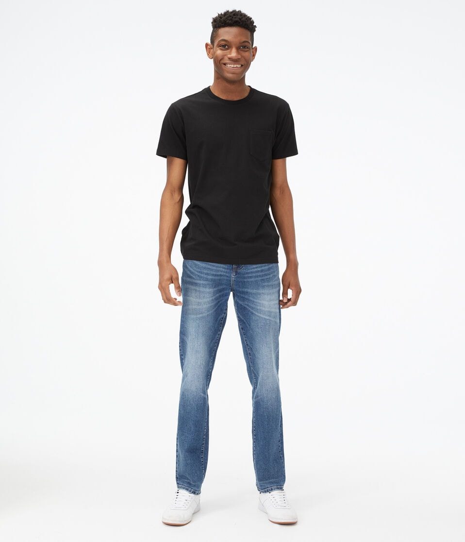 Aéropostale Pocket Crew Tee Black Fox