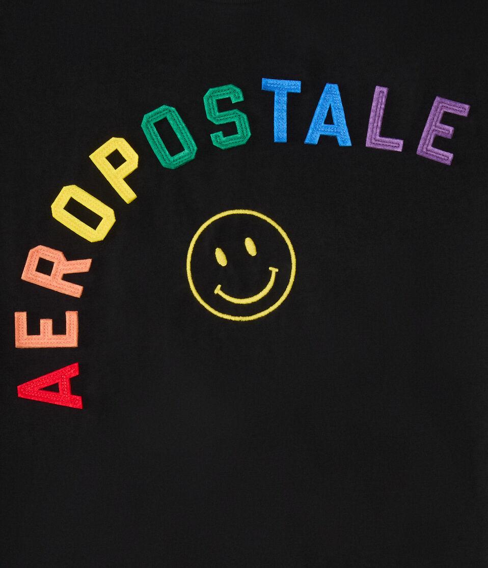 Aéropostale Aeropostale Pride Appliqué Graphic Tee Black Fox