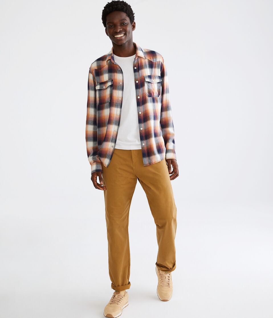 Aéropostale Relaxed Chinos Sandalwood