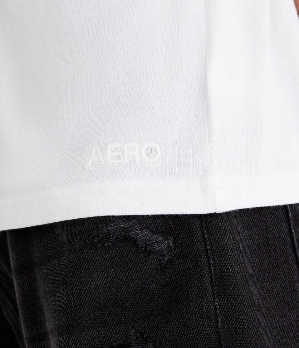Aéropostale Relaxed Fit Crew Tee Bleach